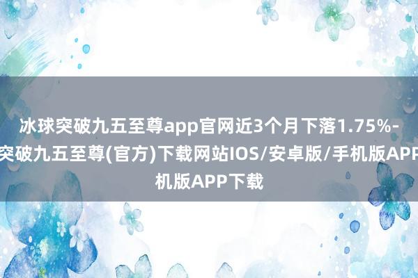 冰球突破九五至尊app官网近3个月下落1.75%-冰球突破九五至尊(官方)下载网站IOS/安卓版/手机版APP下载