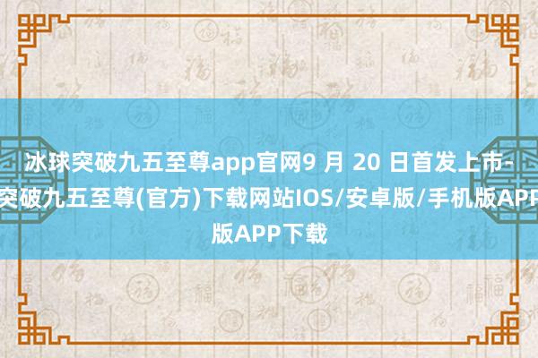 冰球突破九五至尊app官网9 月 20 日首发上市-冰球突破九五至尊(官方)下载网站IOS/安卓版/手机版APP下载