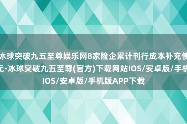 冰球突破九五至尊娱乐网8家险企累计刊行成本补充债领域798亿元-冰球突破九五至尊(官方)下载网站IOS/安卓版/手机版APP下载