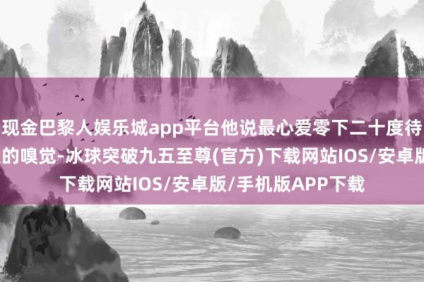 现金巴黎人娱乐城app平台他说最心爱零下二十度待在有暖气的屋子里的嗅觉-冰球突破九五至尊(官方)下载网站IOS/安卓版/手机版APP下载