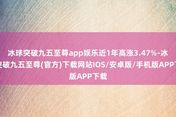 冰球突破九五至尊app娱乐近1年高涨3.47%-冰球突破九五至尊(官方)下载网站IOS/安卓版/手机版APP下载