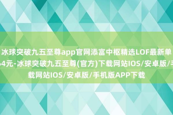 冰球突破九五至尊app官网添富中枢精选LOF最新单元净值为0.7364元-冰球突破九五至尊(官方)下载网站IOS/安卓版/手机版APP下载