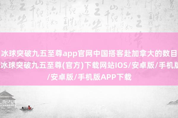 冰球突破九五至尊app官网中国搭客赴加拿大的数目大幅下落-冰球突破九五至尊(官方)下载网站IOS/安卓版/手机版APP下载