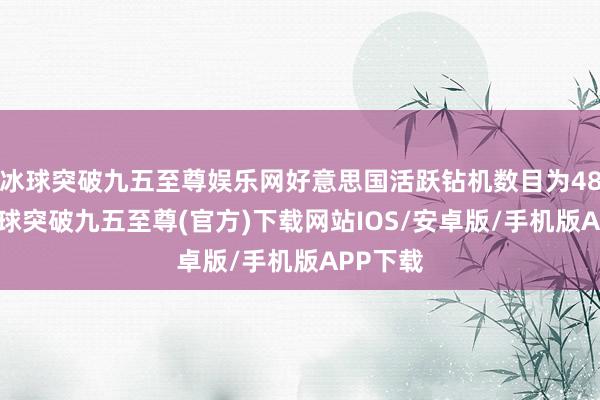 冰球突破九五至尊娱乐网好意思国活跃钻机数目为483台-冰球突破九五至尊(官方)下载网站IOS/安卓版/手机版APP下载