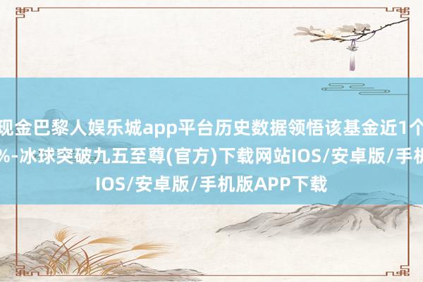 现金巴黎人娱乐城app平台历史数据领悟该基金近1个月高潮2.25%-冰球突破九五至尊(官方)下载网站IOS/安卓版/手机版APP下载